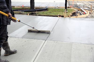 Concrete Driveway Repair detail